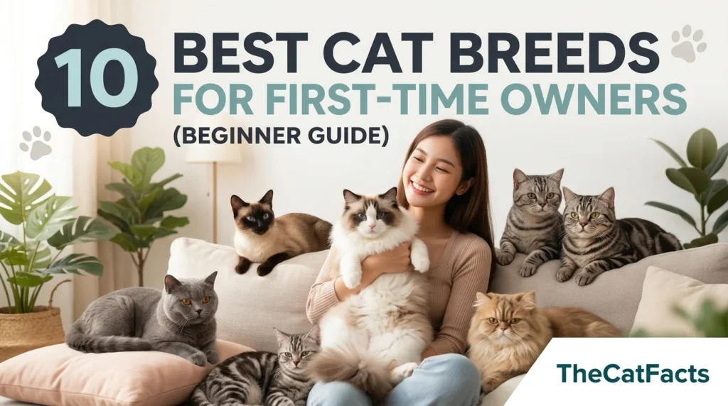 10 Best Cat Breeds for First-Time Owners (Beginner Guide)
