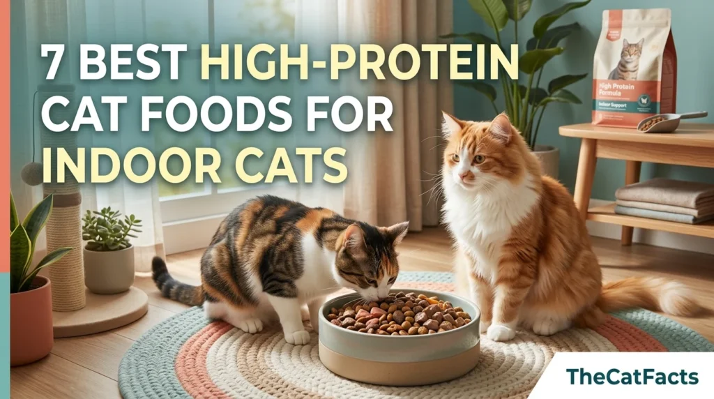 7 Best High-Protein Cat Foods for Indoor Cats