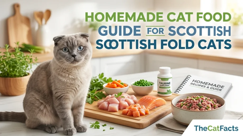 Homemade Cat Food Guide for Scottish Fold Cats