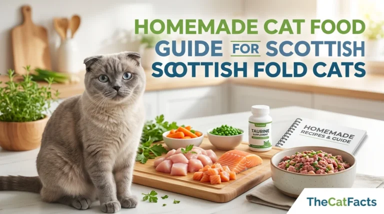 Homemade Cat Food Guide for Scottish Fold Cats