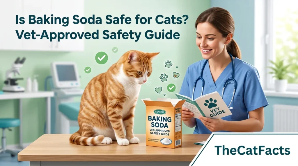 Is Baking Soda Safe for Cats? Vet-Approved Safety Guide