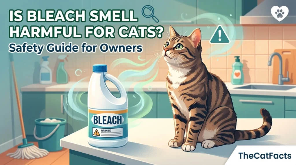 Is Bleach Smell Harmful for Cats? Safety Guide for Owners