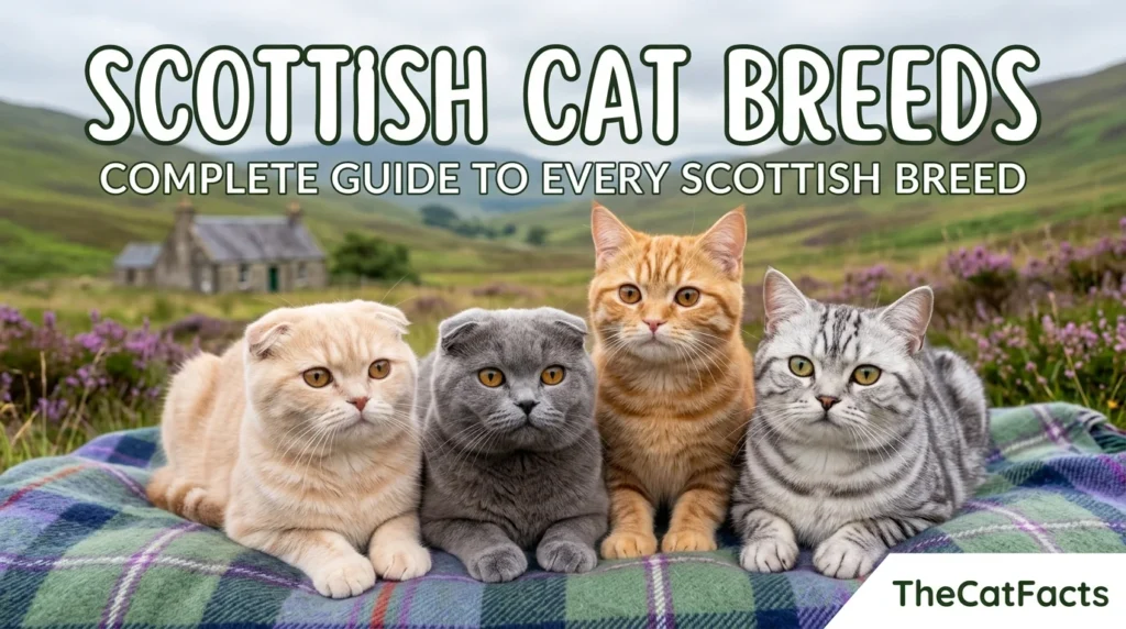 Scottish Cat Breeds, Complete Guide to Every Scottish Breed