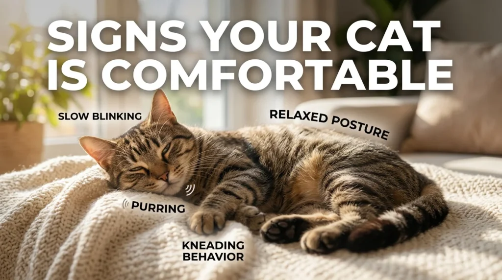 Signs Your Cat Is Comfortable