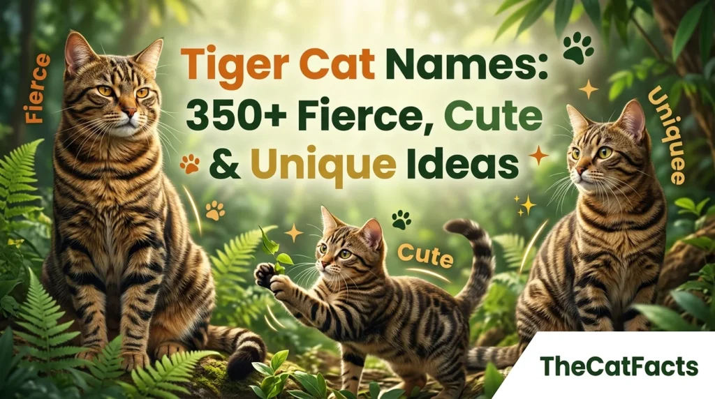Tiger Cat Names