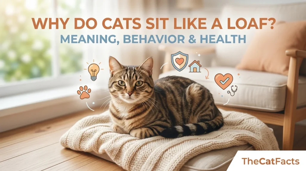 Why Do Cats Sit Like a Loaf? Meaning, Behavior & Health