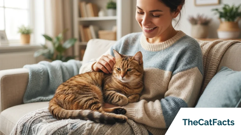 Why Does My Cat Sit on Me? Behaviour Guide