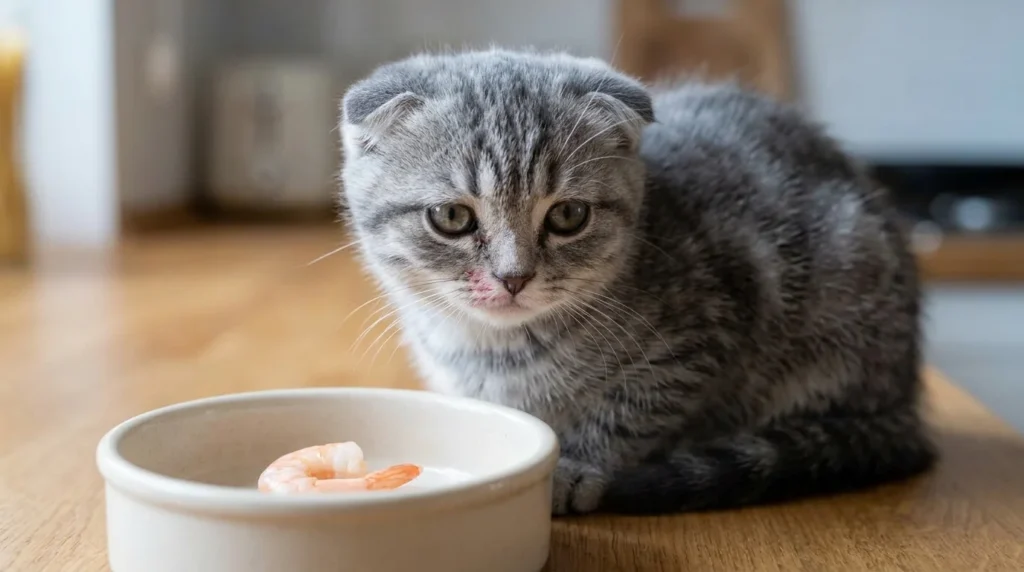 Can Scottish Fold Cats Eat Shrimp?