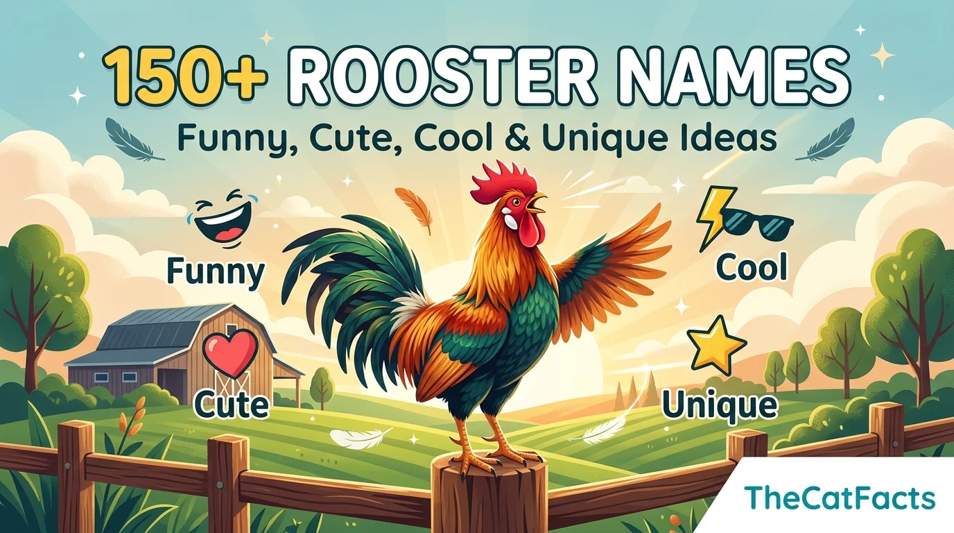 150+ Rooster Names: Funny, Cute, Cool & Unique Ideas