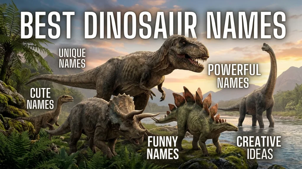 Funny Dinosaur Names